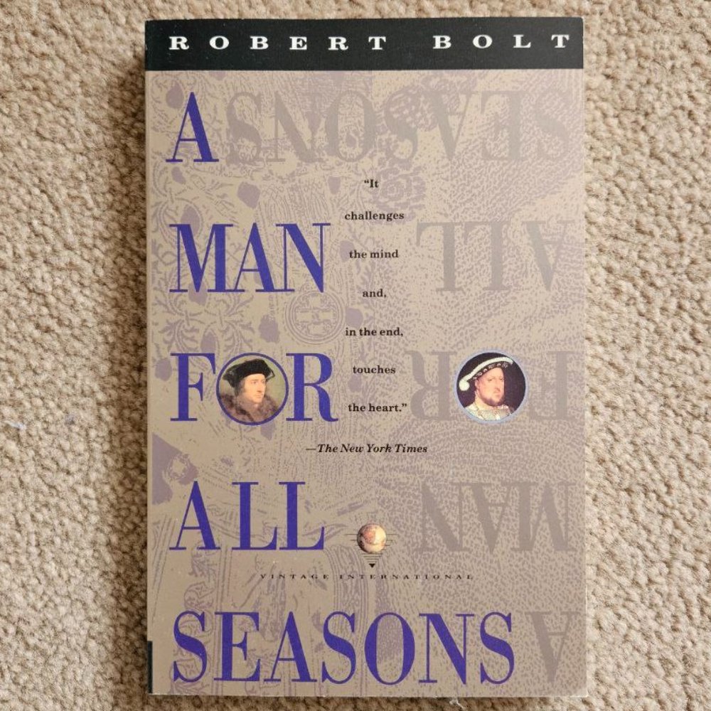 4/$20 A‎ Man for All Seasons by Robert Bolt - Paperback